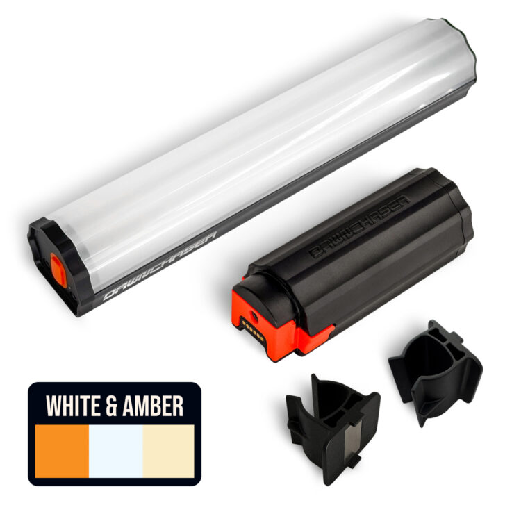 25cm White & Amber Wireless Camp Light